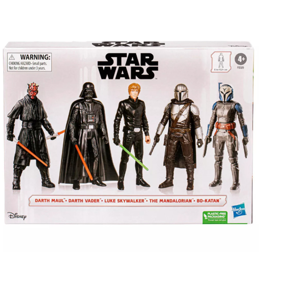 Star Wars Heroes & Villains Across the Galaxy 6" Action Figure Set - 5pk - Picture 2 of 3